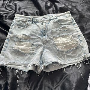 american eagle mom shorts